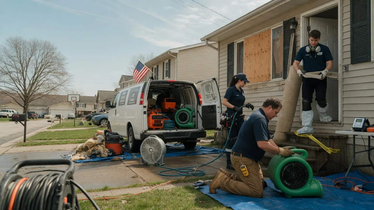 Water Damage Restoration in Hebron, ND near me